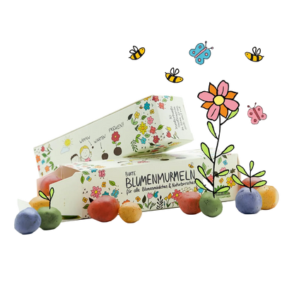 Flower Marbles | Canicas de Flores