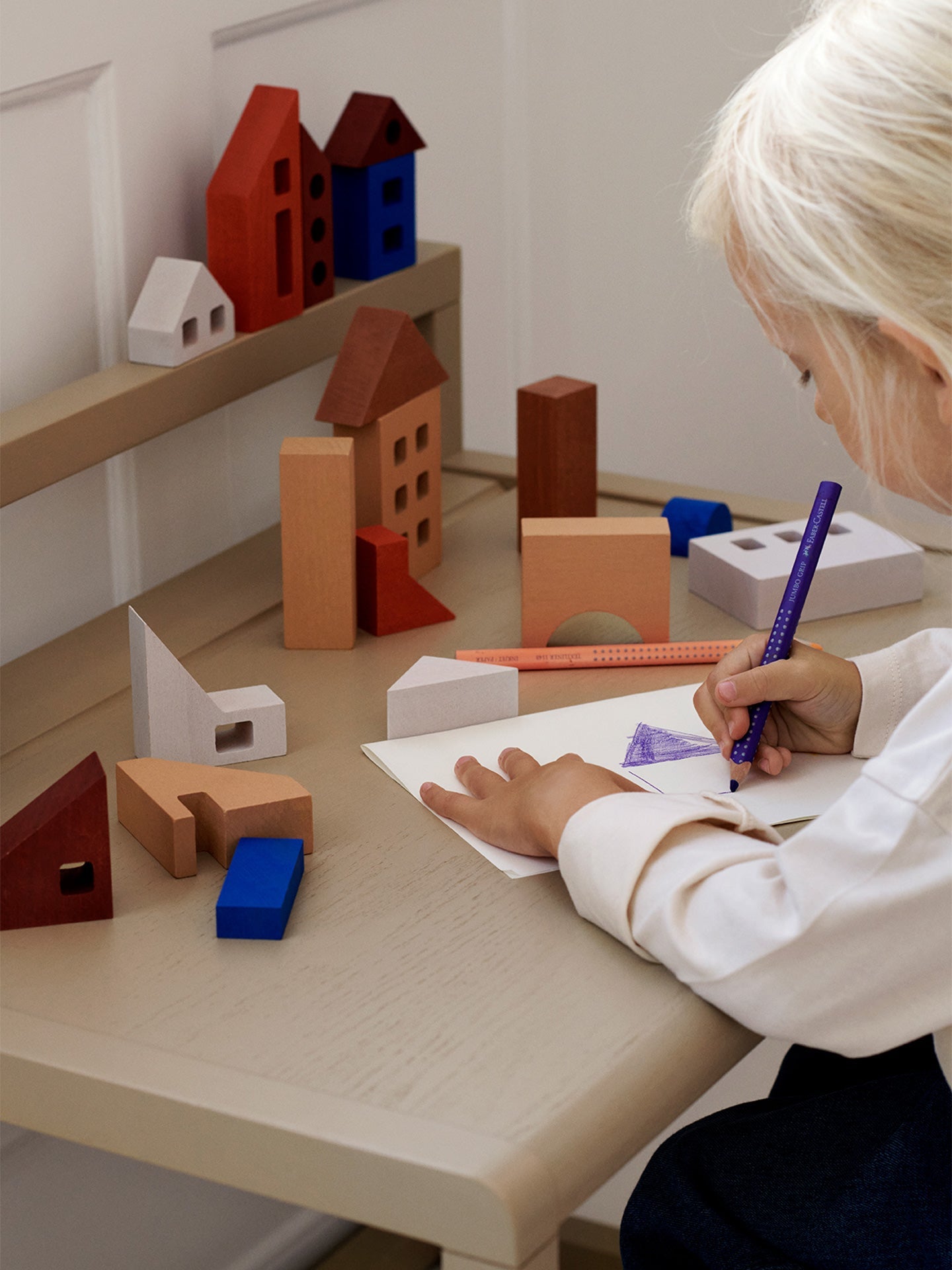 Little Architect Desk - Cashmere