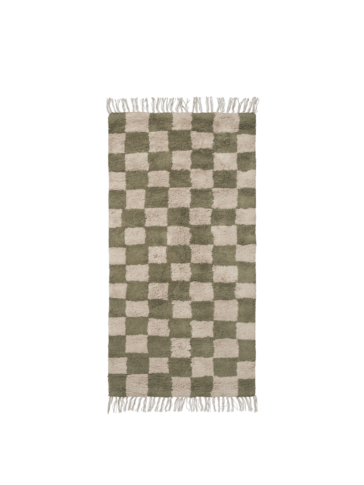 Mara Washable Rug - Elm Green/Warm Sand