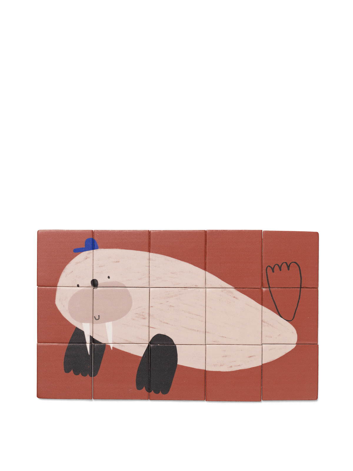 Two-Sided Puzzle - Walrus/Horse