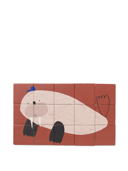 Two-Sided Puzzle - Walrus/Horse