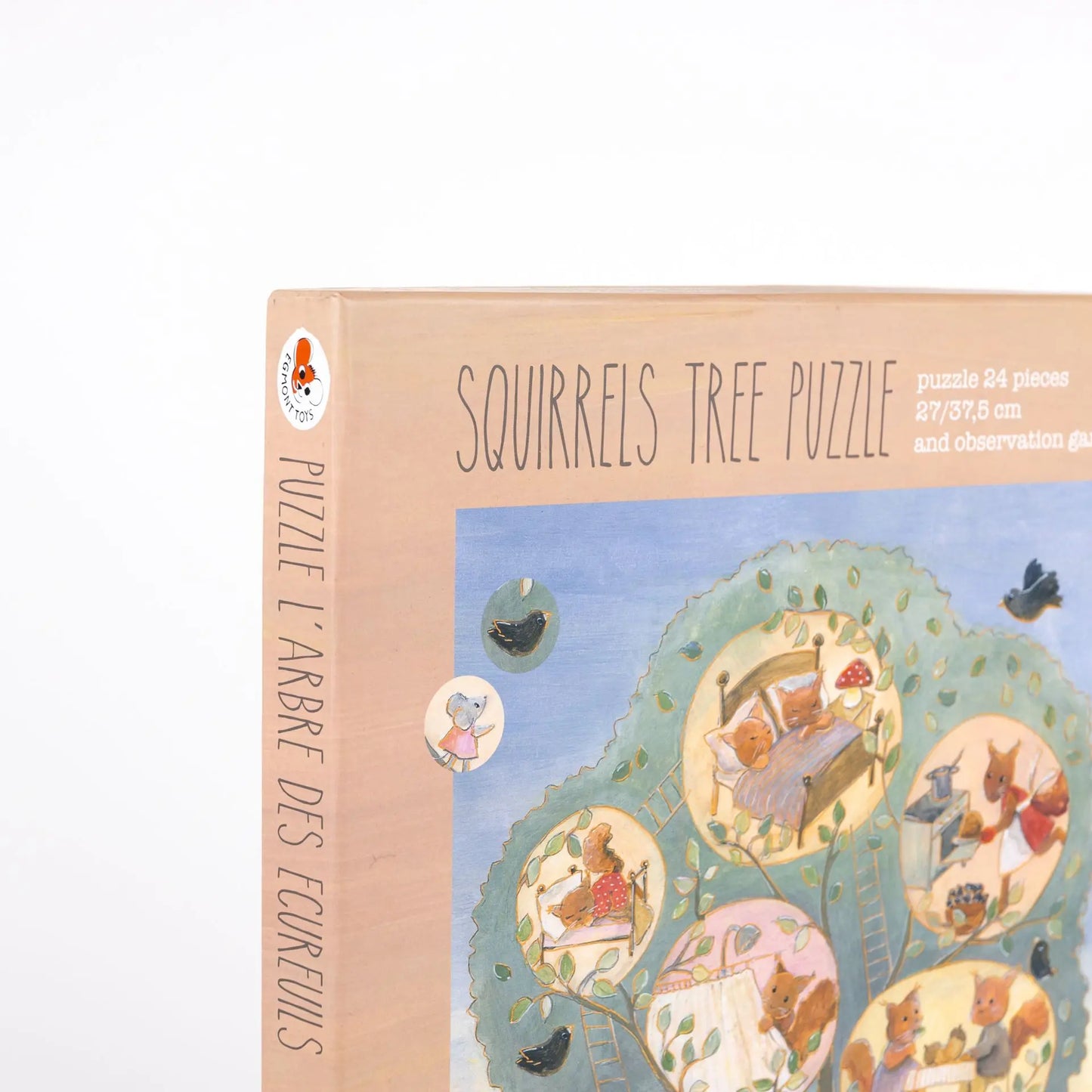 Squirrel Tree Puzzle (24 pieces)