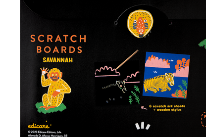 Savannah Scratch Boards