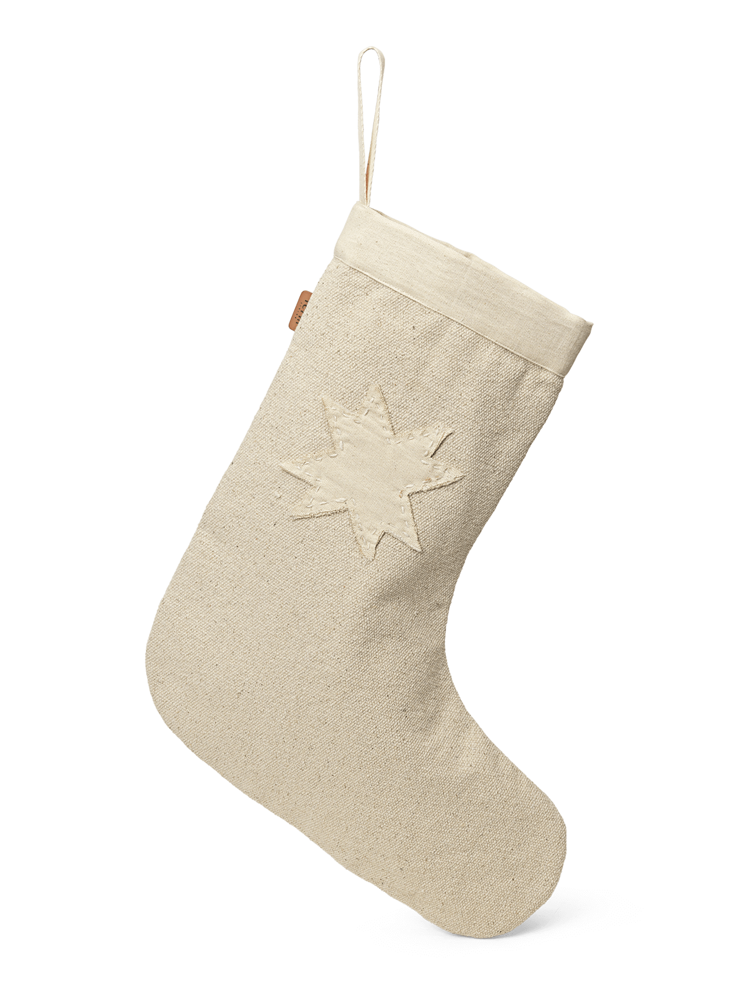 Vela Christmas Stocking - Natural