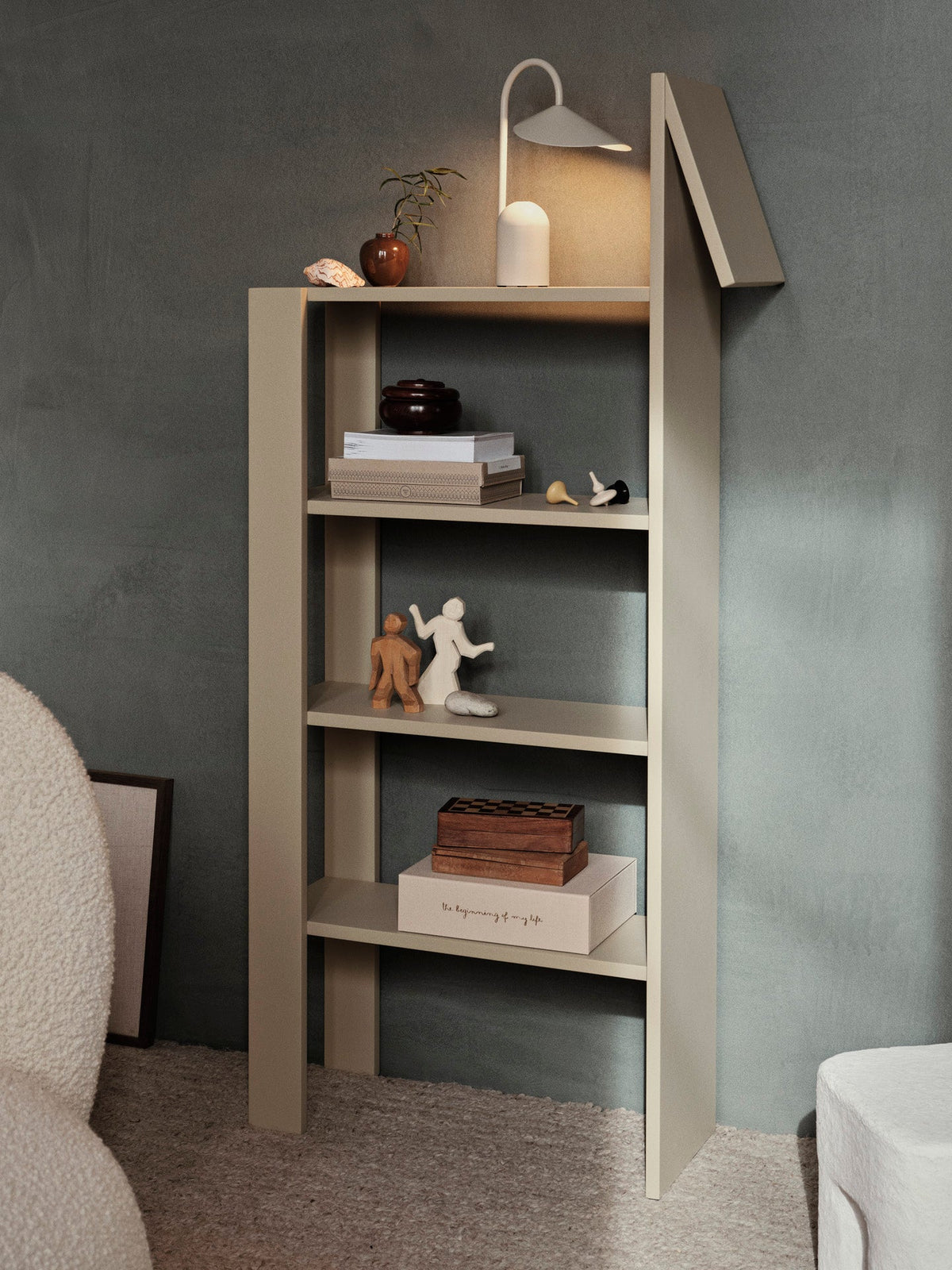Giraffe Bookcase - Cashmere