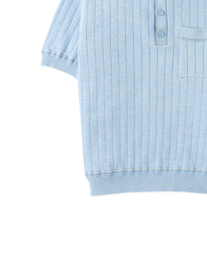 Reiner Polo Shirt with Striped Tipping Accents