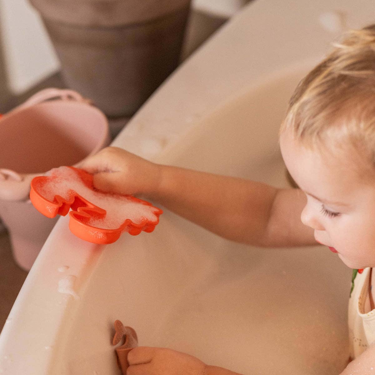 Silicone beach set - Peach Mix