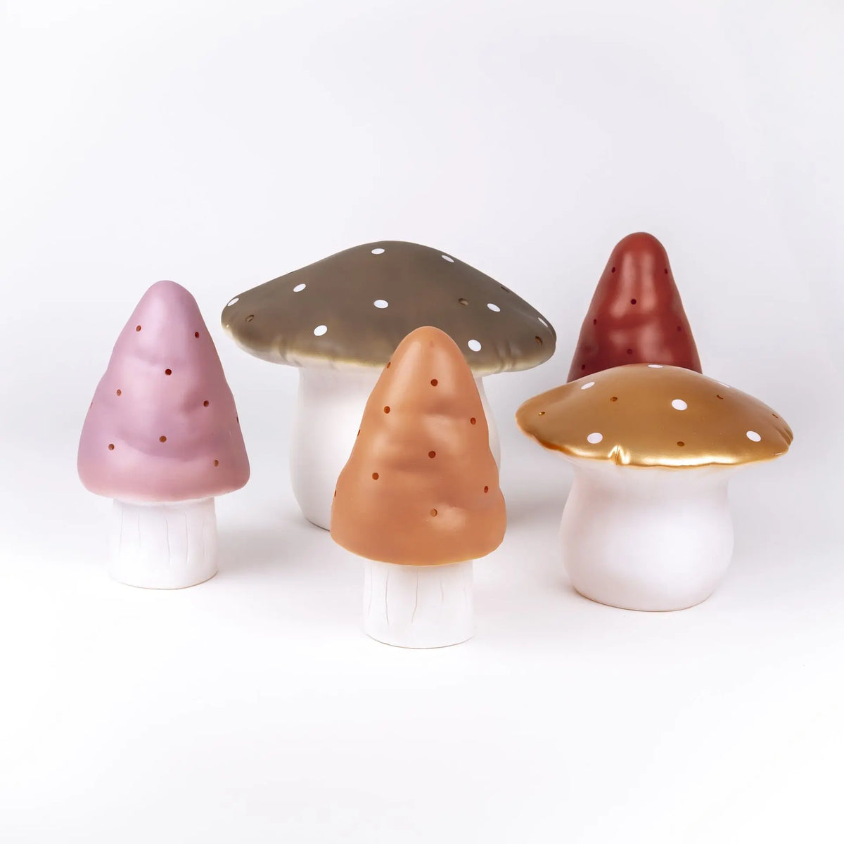 Small Mushroom Night Lamp, Lilac
