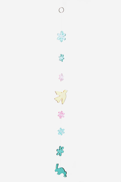 Pink Pleiglass Deco Garland