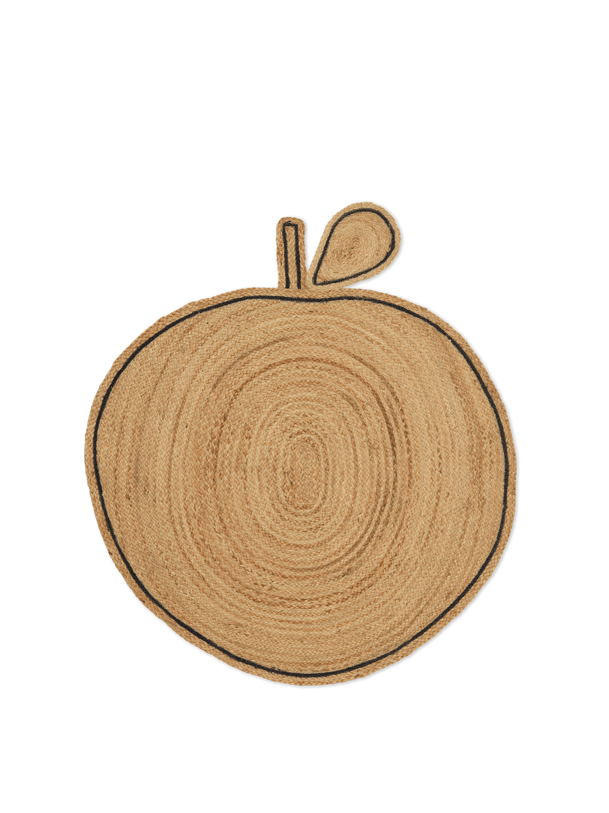 Apple Braided Jute Rug - Natural