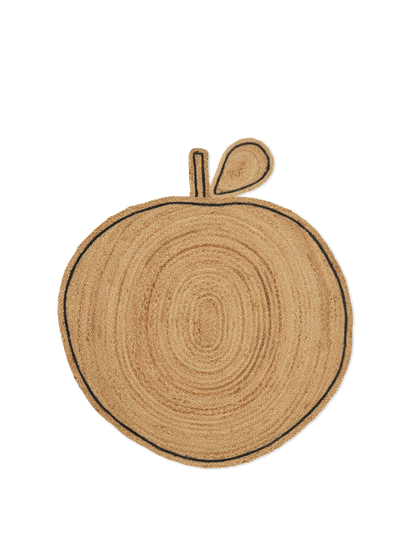 Apple Braided Jute Rug - Natural