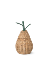 Small Pear Braided Storage - Natural
