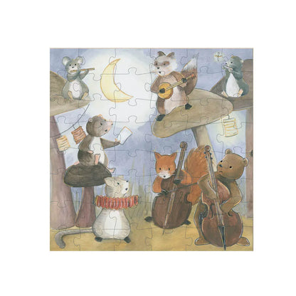 Forest Musicians Wooden Puzzle (25 pieces)
