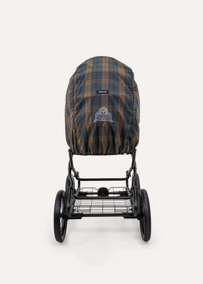 Waxed cotton rain cover