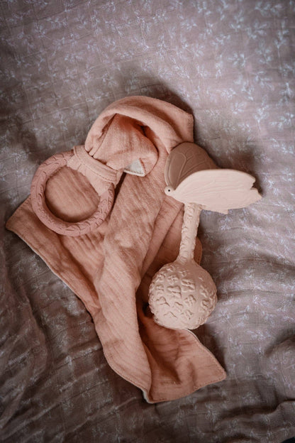 Rattle Butterfly - Rose