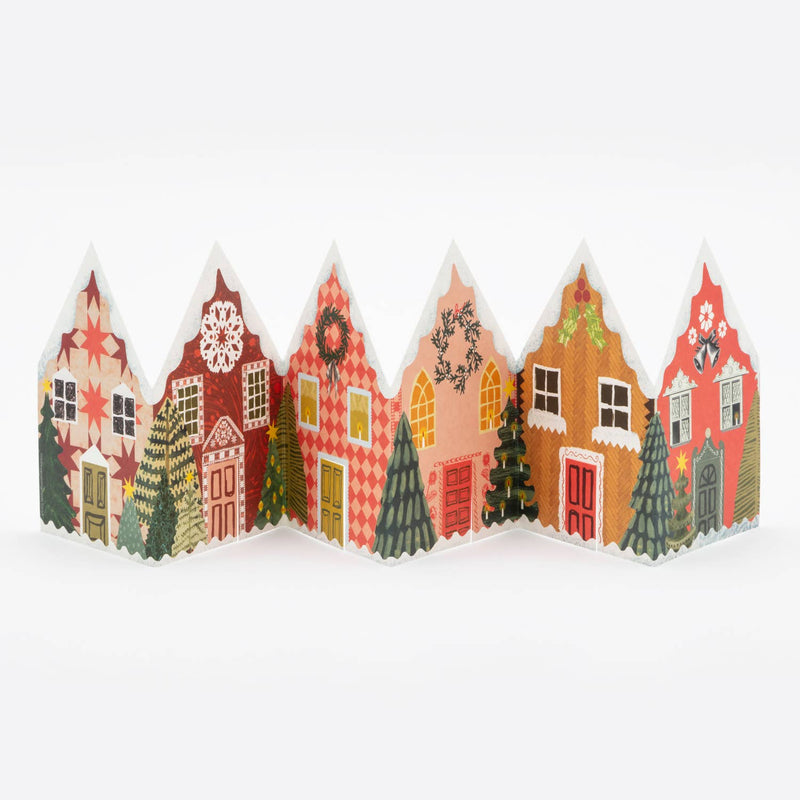 Christmas Houses Concertina