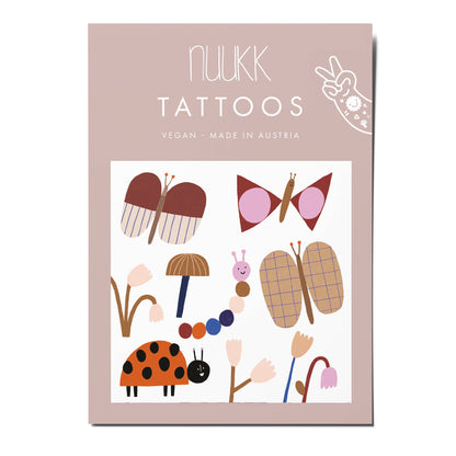 Organic ladybug tattoos