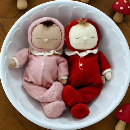 Dozy Dinkum - Toadstool Moppet - Red
