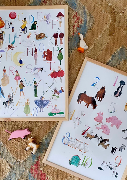 ABC Poster small (English alphabet)
