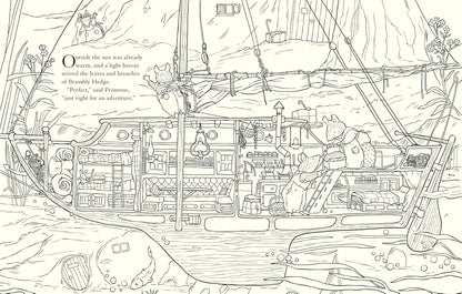 Brambly Hedge: Nature Colouring Book: Enter the cosy world of Brambly Hedge with this perfect colouring book for relaxation for all ages