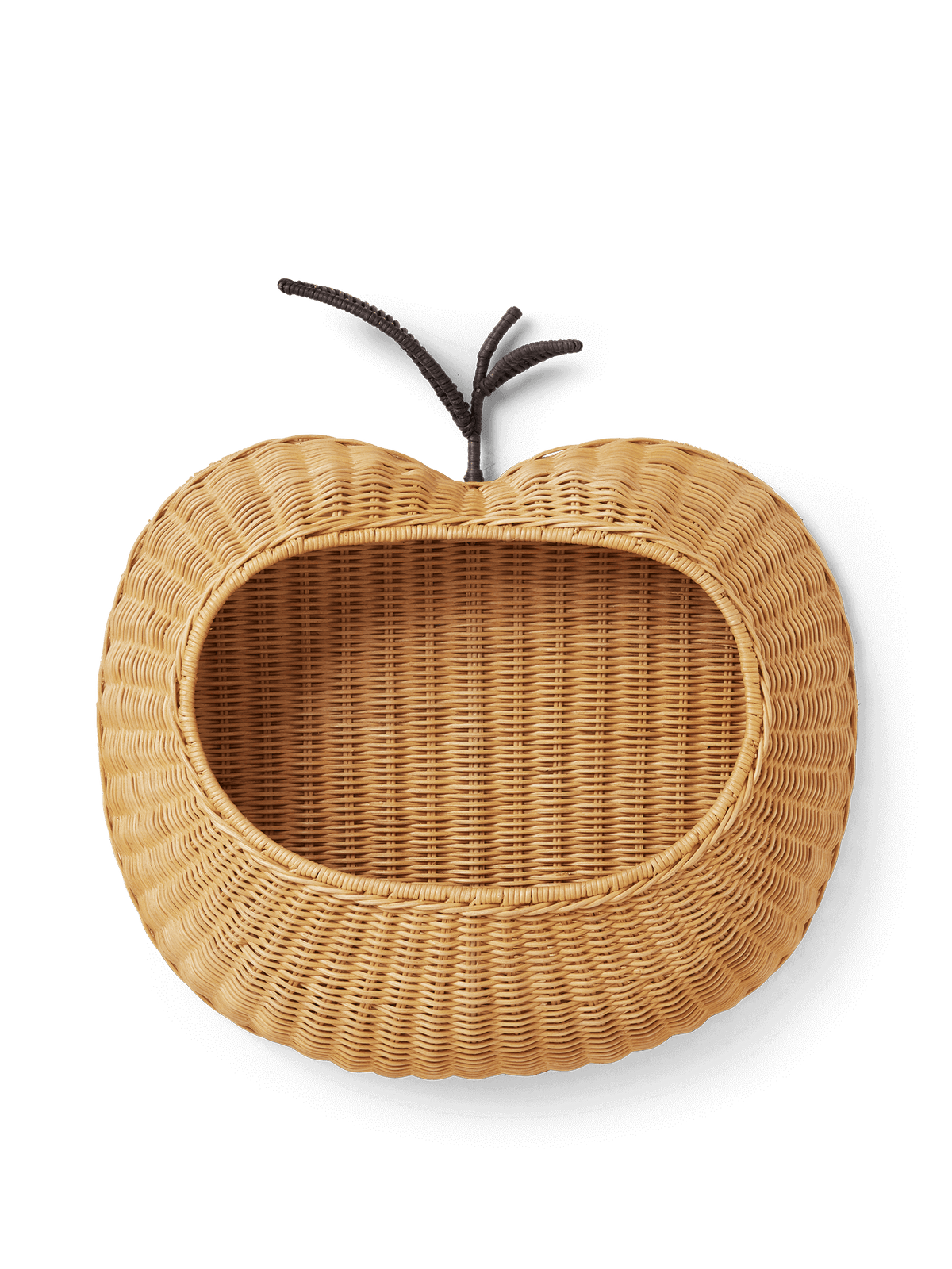 Apple Braided Wall Pocket - Natural