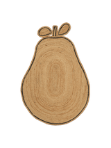 Pear Braided Jute Rug - Natural
