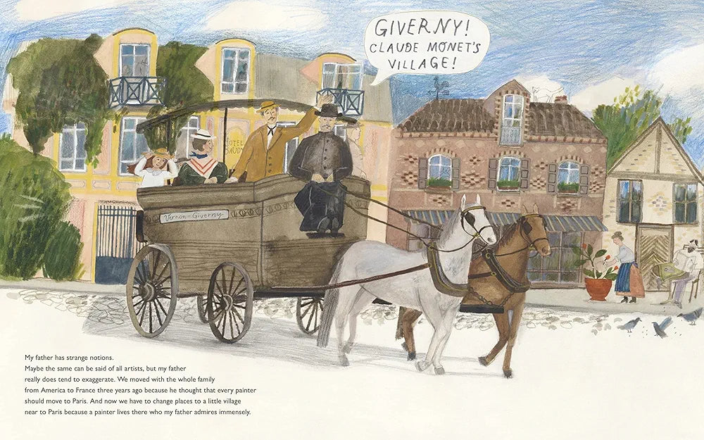 Ella in the Garden of Giverny: A Picture Book about Claude Monet