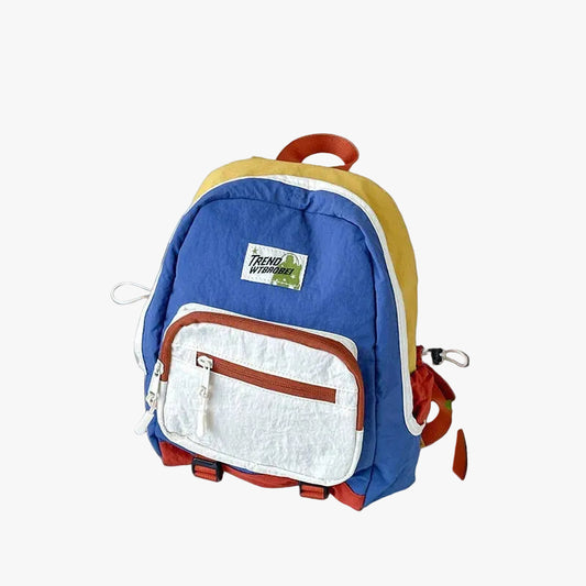 Kids' Vintage Crinkle Color-Block Backpack