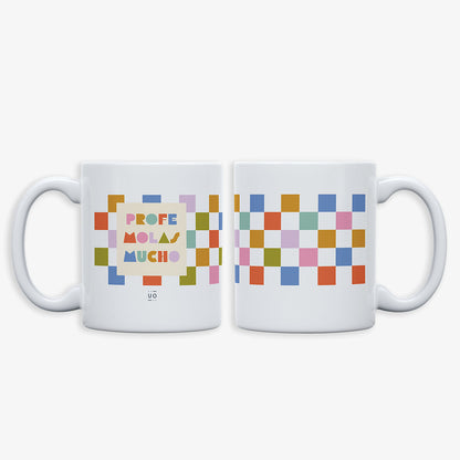 Kit Taza + Calcetines "Profe, molas mucho"