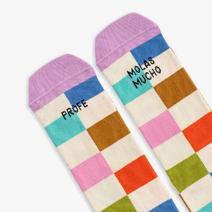 Kit Taza + Calcetines "Profe, molas mucho"