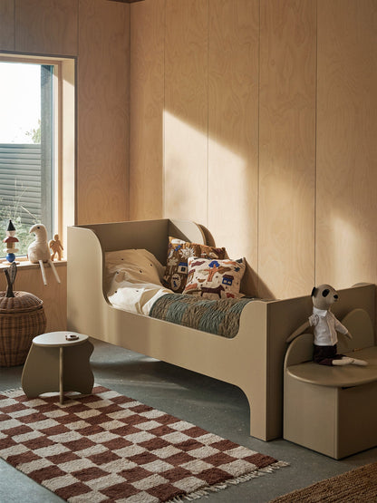 Mara Washable Rug - Rust/Warm Sand