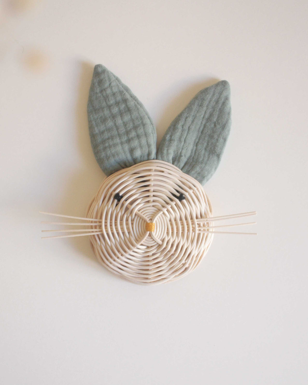 Sage green Rabbit trophy