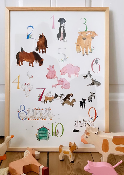 Number Poster small
