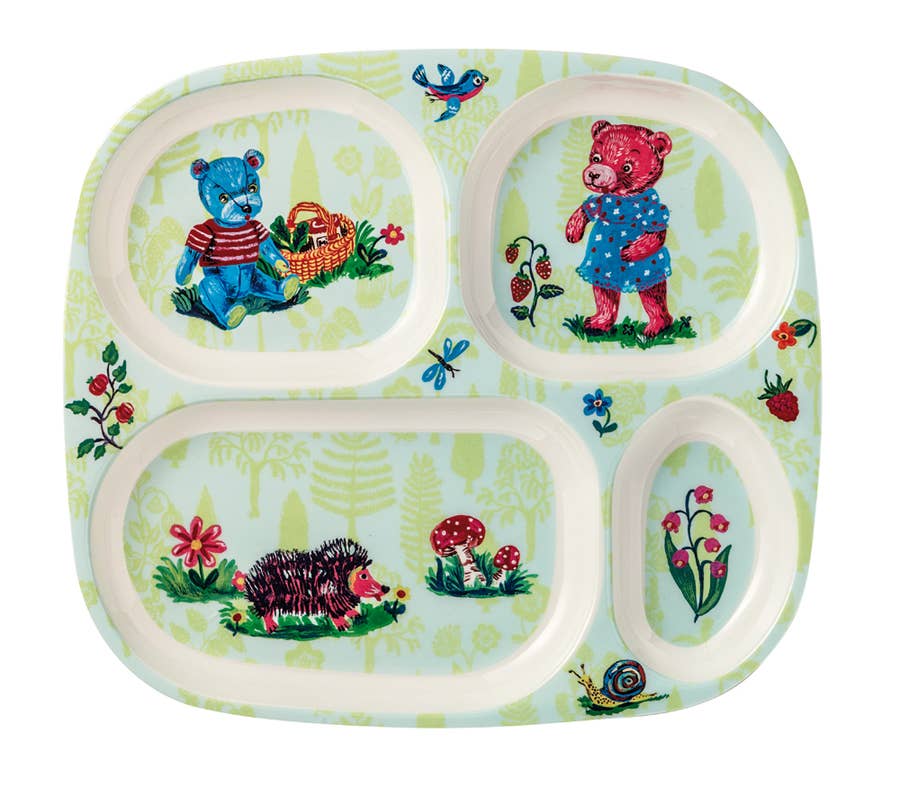 4 compartment serving tray Nathalie Lété