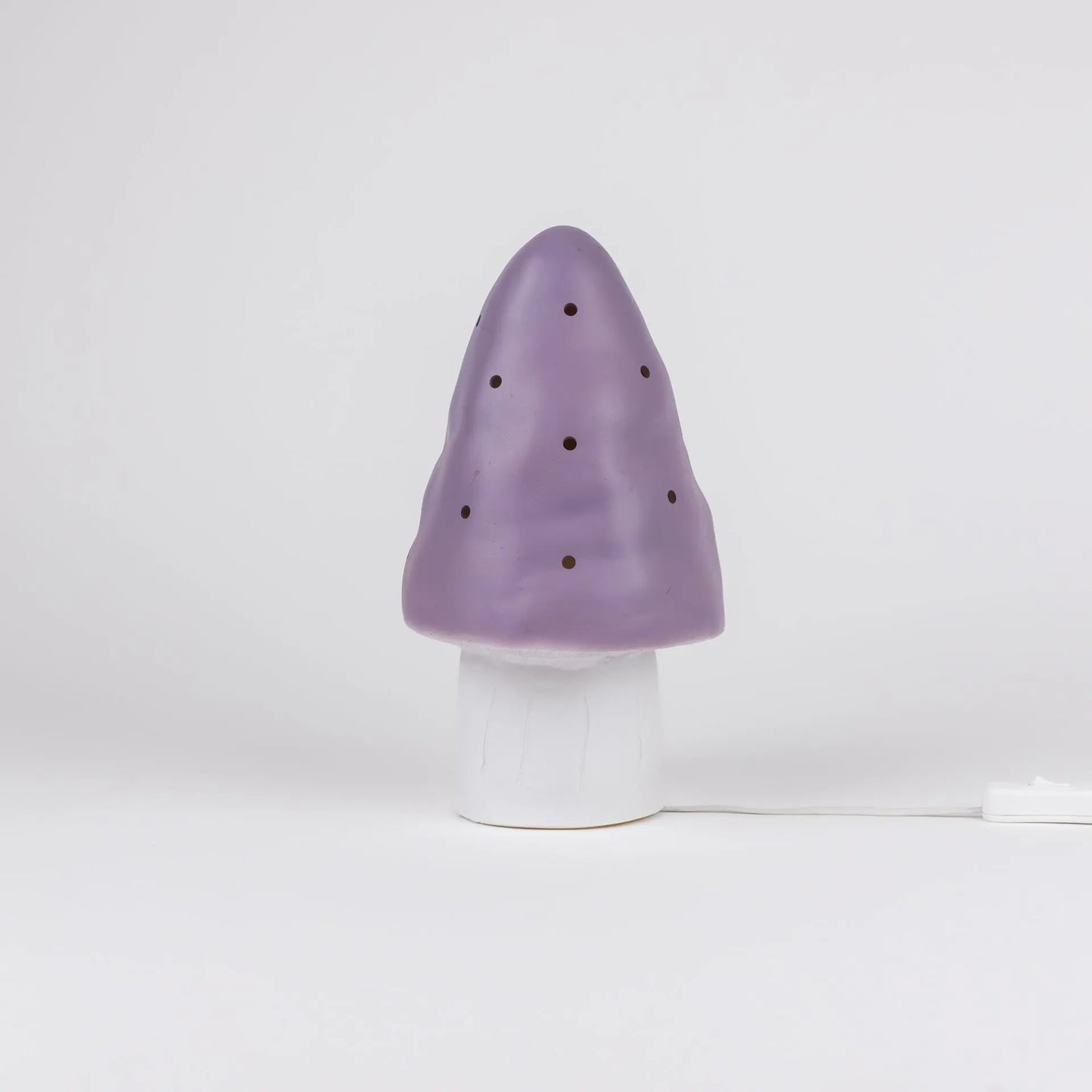 Small Mushroom Night Lamp, Lavender