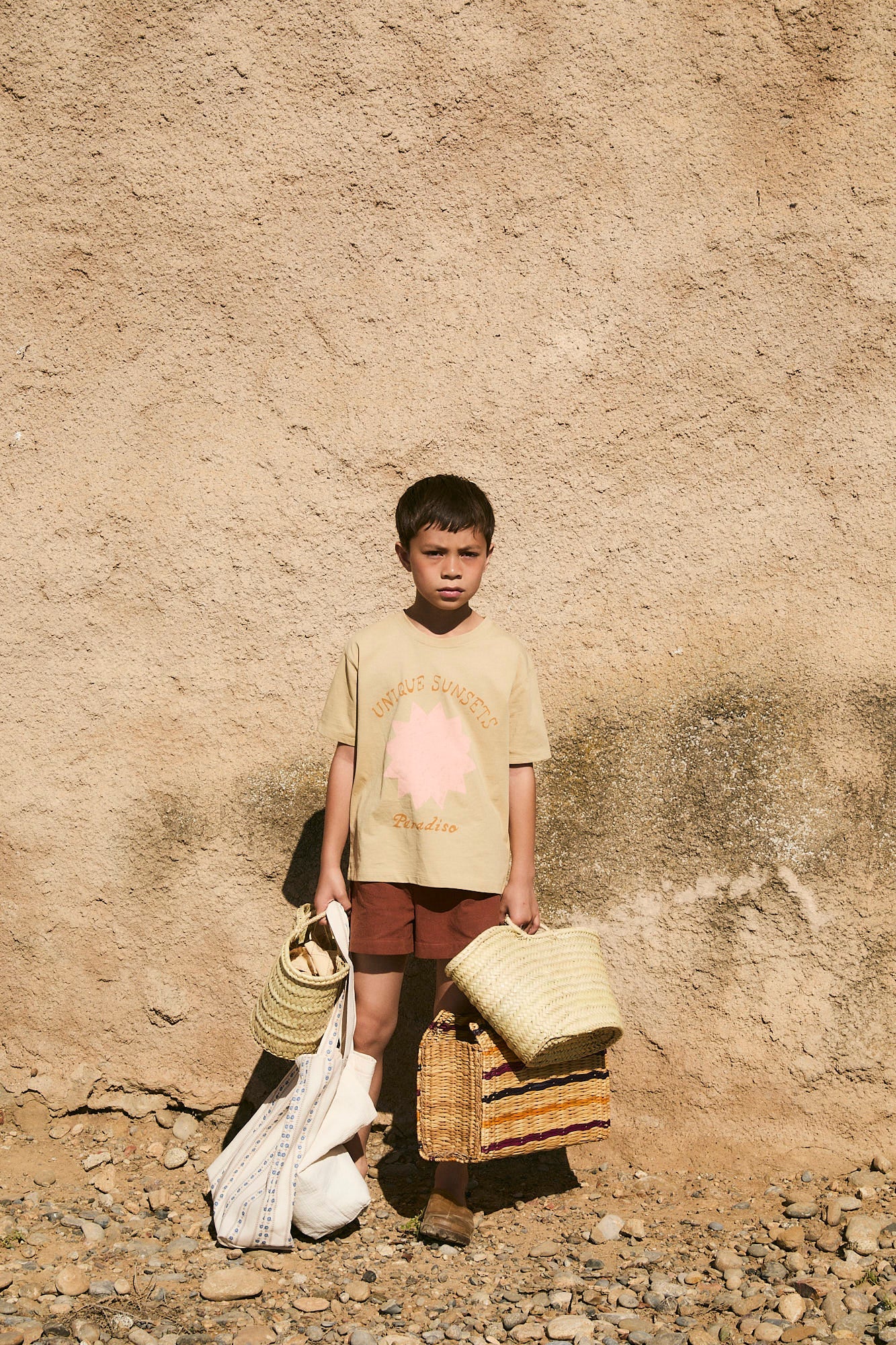 Camiseta Unique Sunsets niño