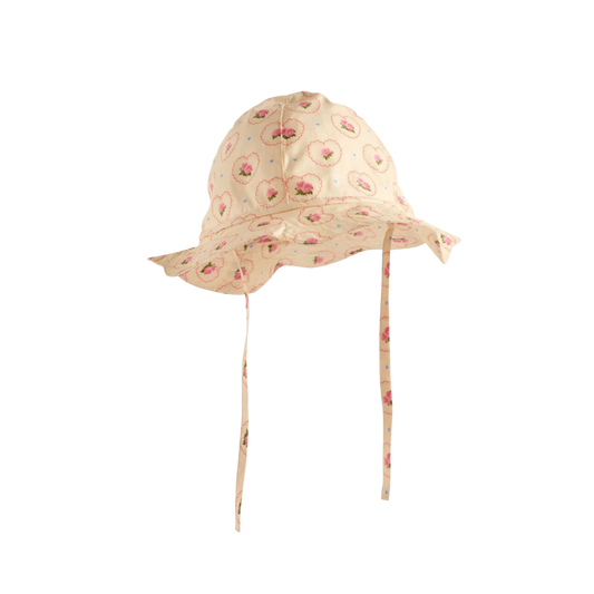 Berta Sun Hat - Rosy Heart