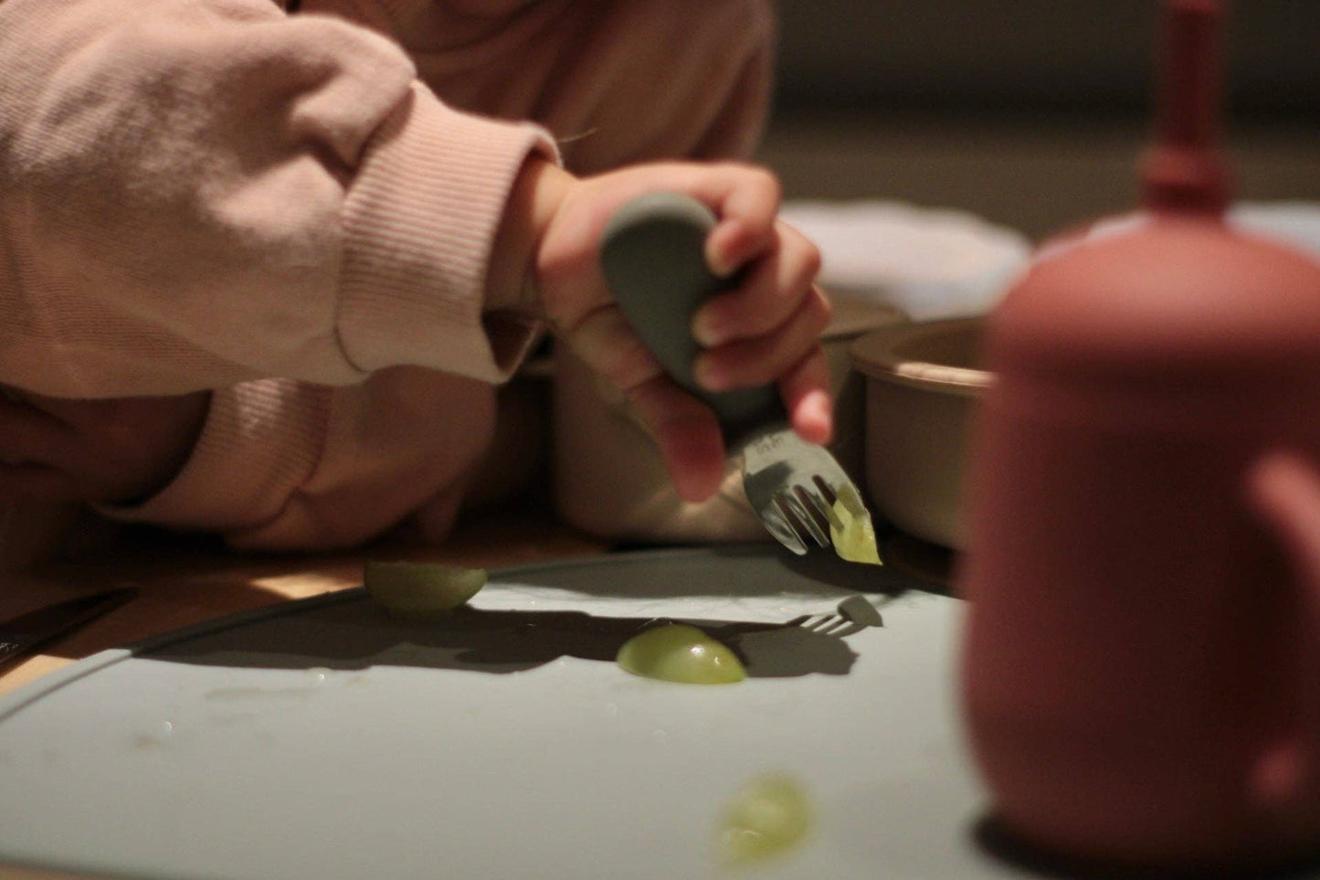 Fork/Spoon Cutlery Set (Sage/Mole)