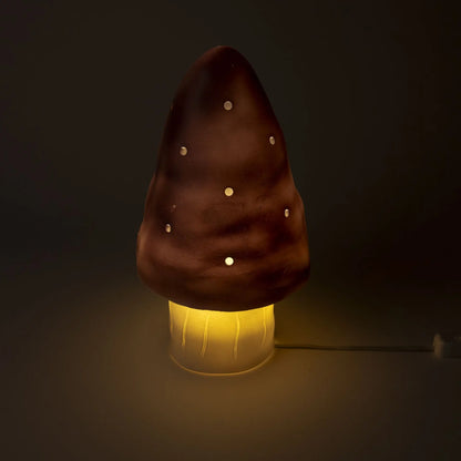 Small Mushroom Night Lamp, Lavender