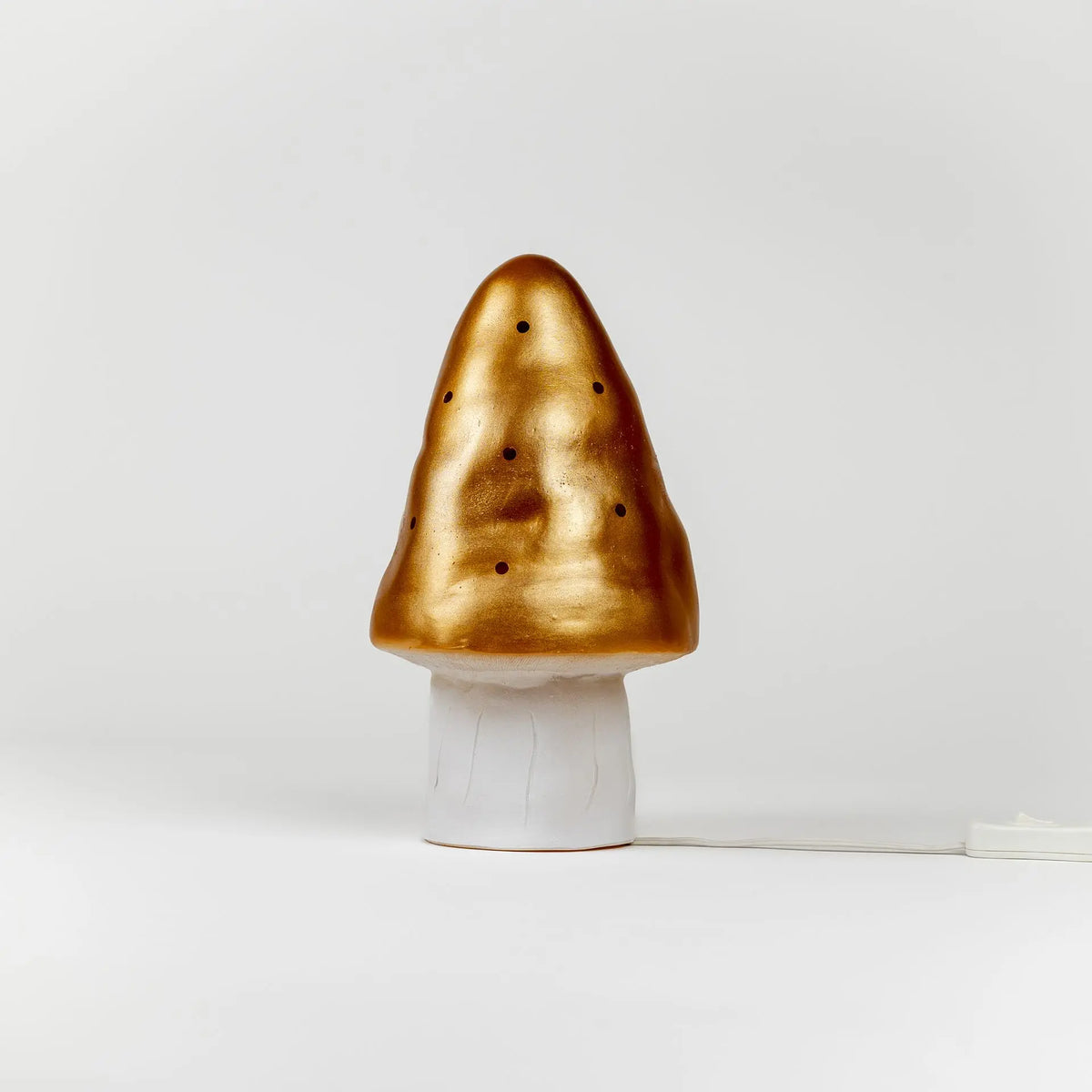 Small Mushroom Night Lamp, Copper