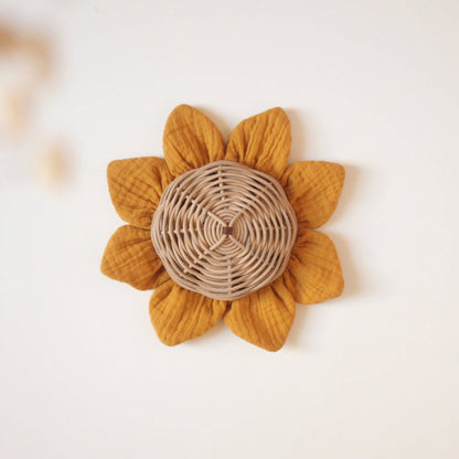 Large sunflower flower
