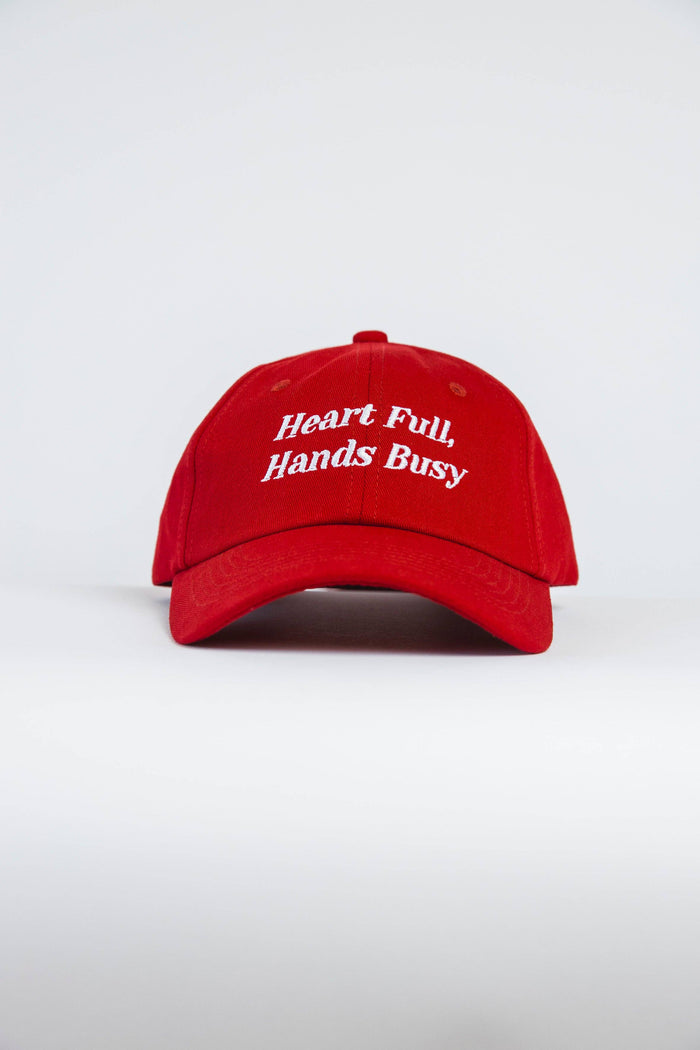 Heart Full, Hands Busy Cap