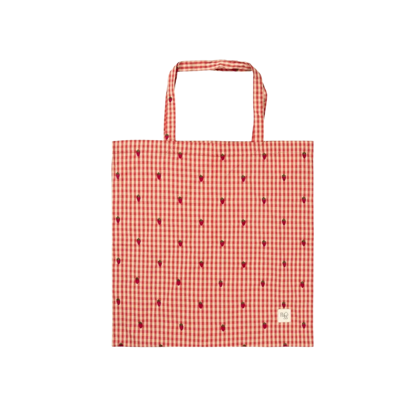 Molly Tote Medium - Berry Gingham