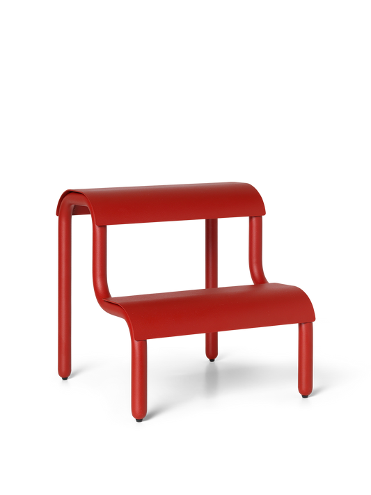 Up Step Stool - Poppy Red