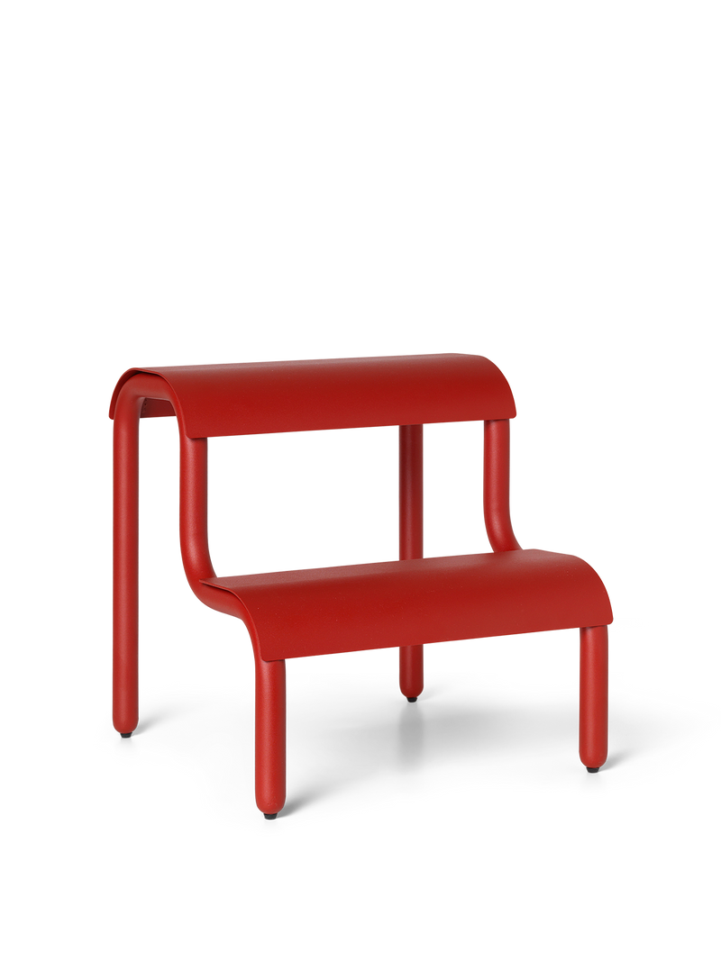 Up Step Stool - Poppy Red
