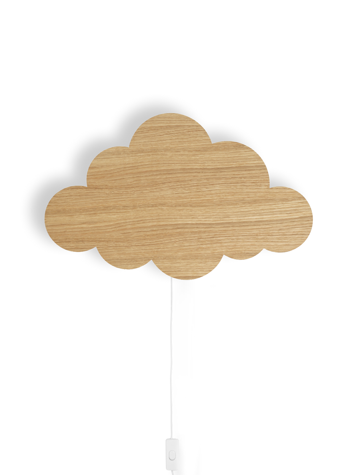Cloud Lamp - Oiled Oak