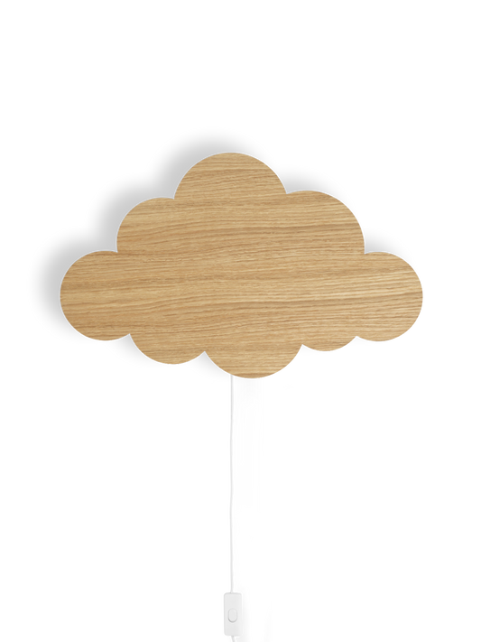 Cloud Lamp - Oiled Oak