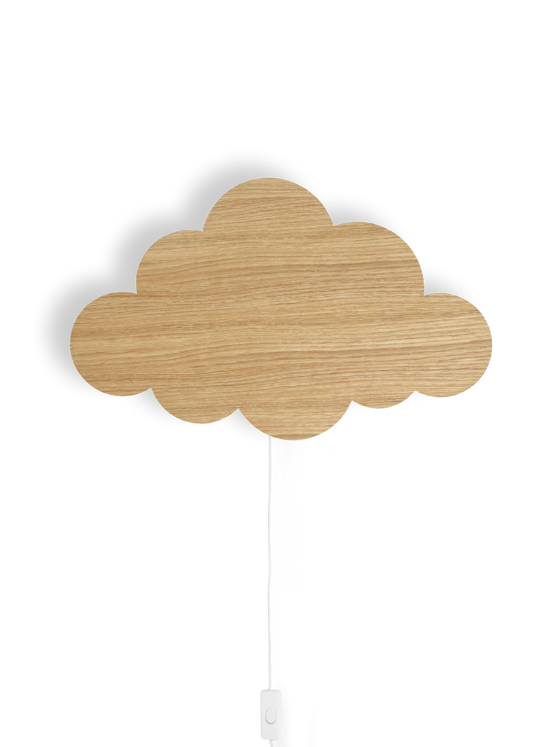 Cloud Lamp - Oiled Oak