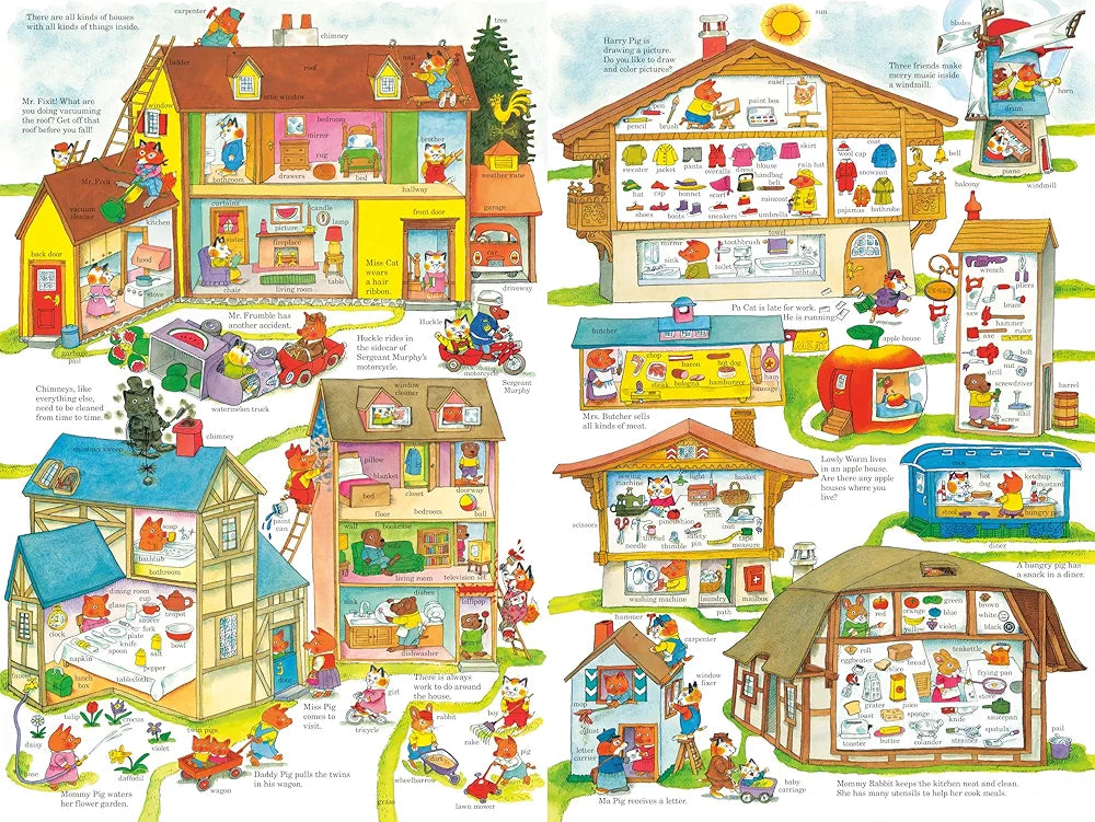 Richard Scarry's Biggest Word Book Ever!