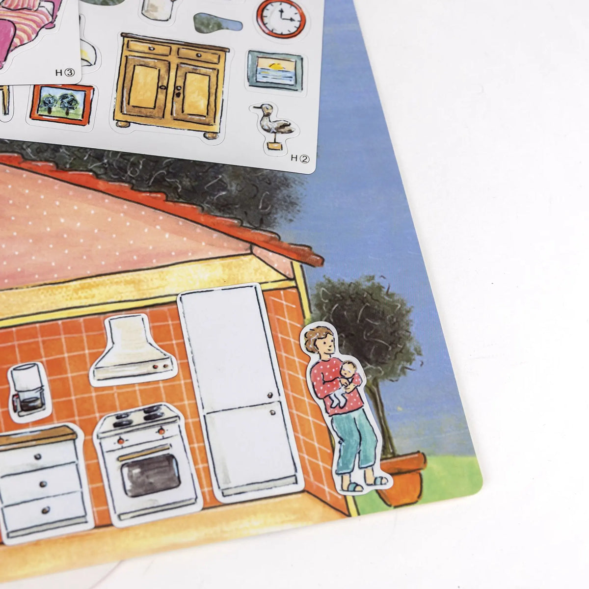 House Magnetic Game